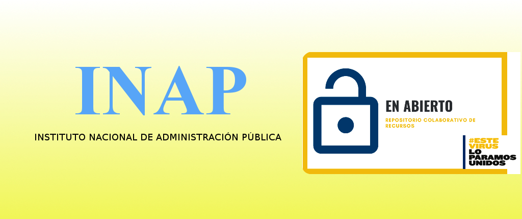 El INAP lanza un repositorio colaborativo de recursos on line en abierto.