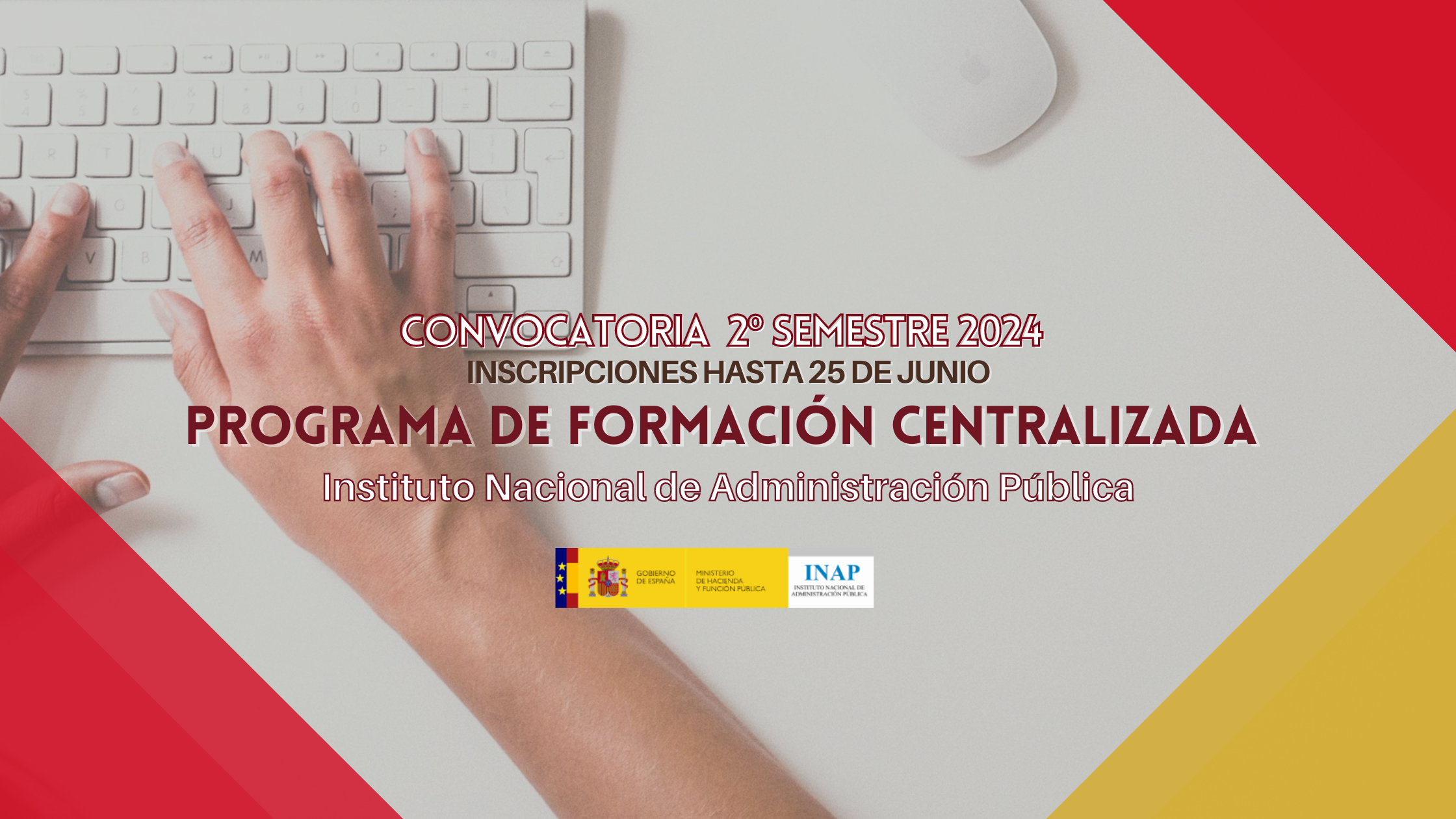 Convocatoria de actividades centralizadas programadas para el segundo semestre 2024