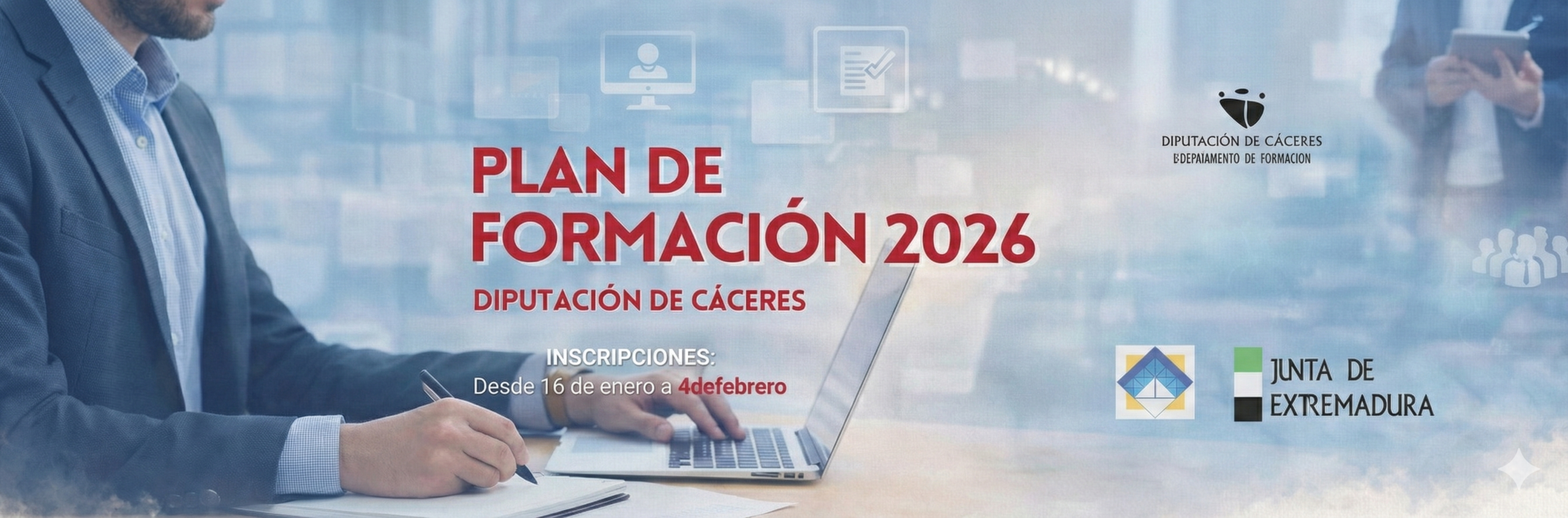 Plan de Formación 2026. Abierto plazo de inscripciones